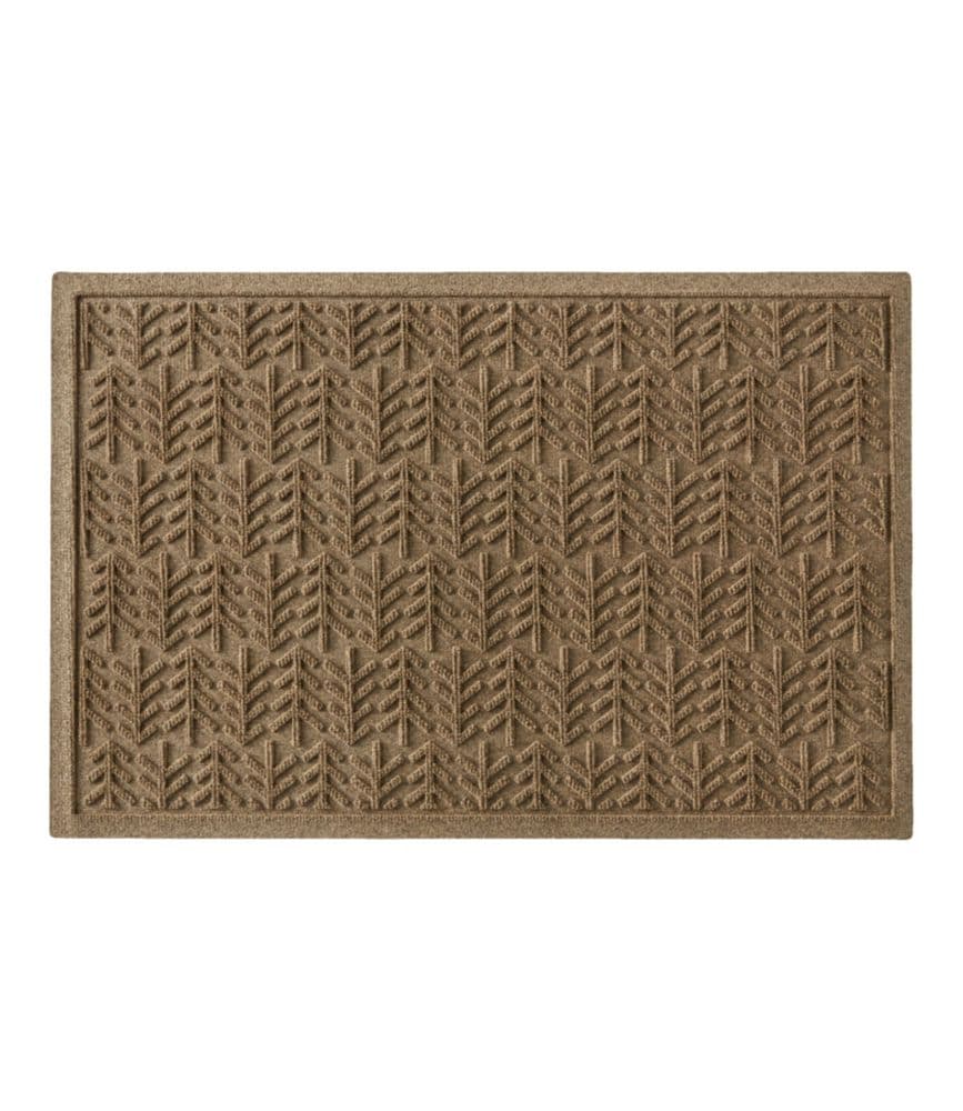 Everyspace Recycled Waterhog Doormat, Trees, Extra Large, Camel - image 1