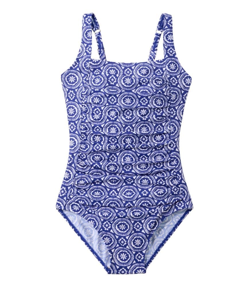 Women's BeanSport Swimwear, Squareneck Tanksuit Print - image 1