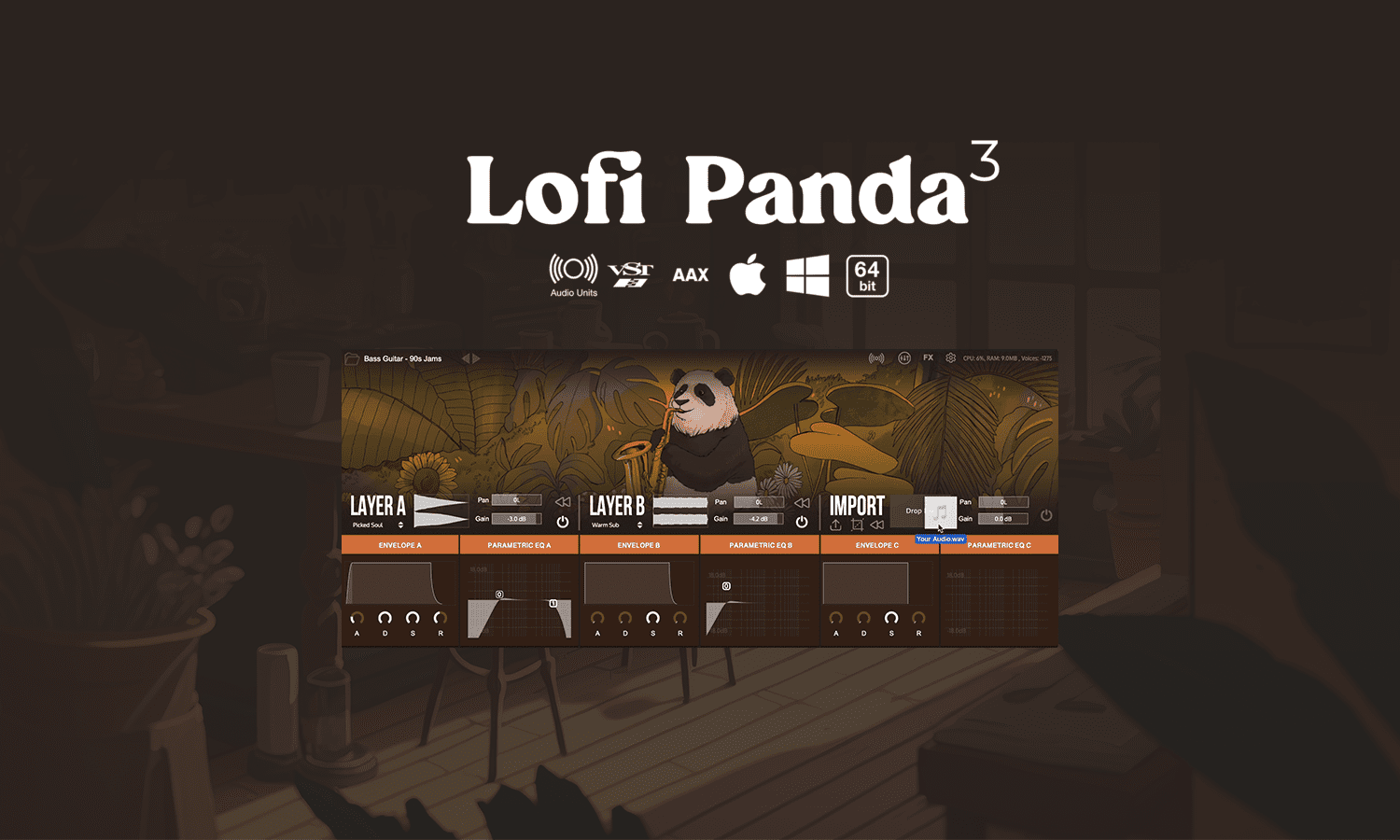 Lofi Panda™ Virtual Instrument - 200 Character-Rich Instruments - image 1