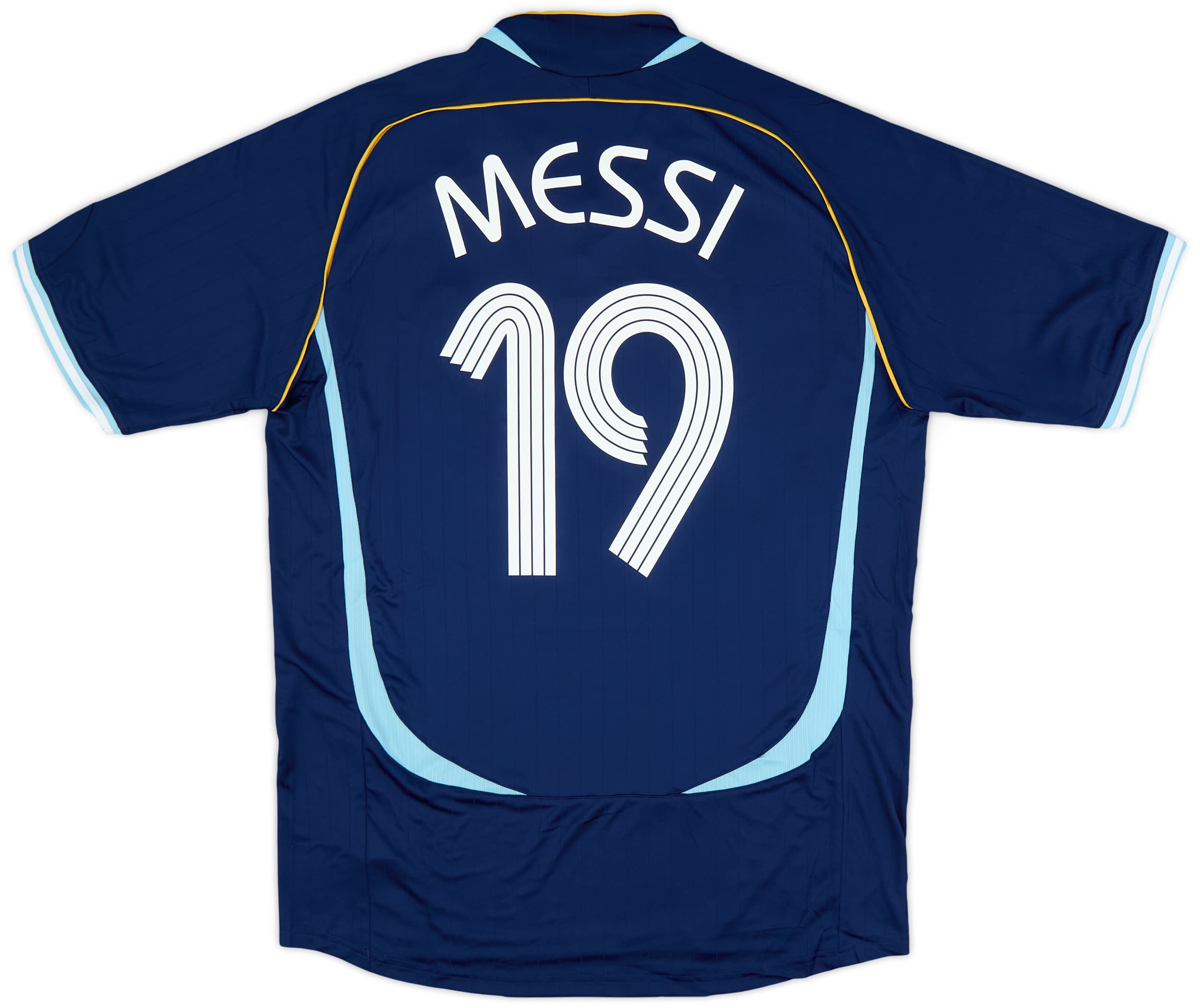 2006 Argentina adidas Reissue Away Shirt Messi #19 - image 1