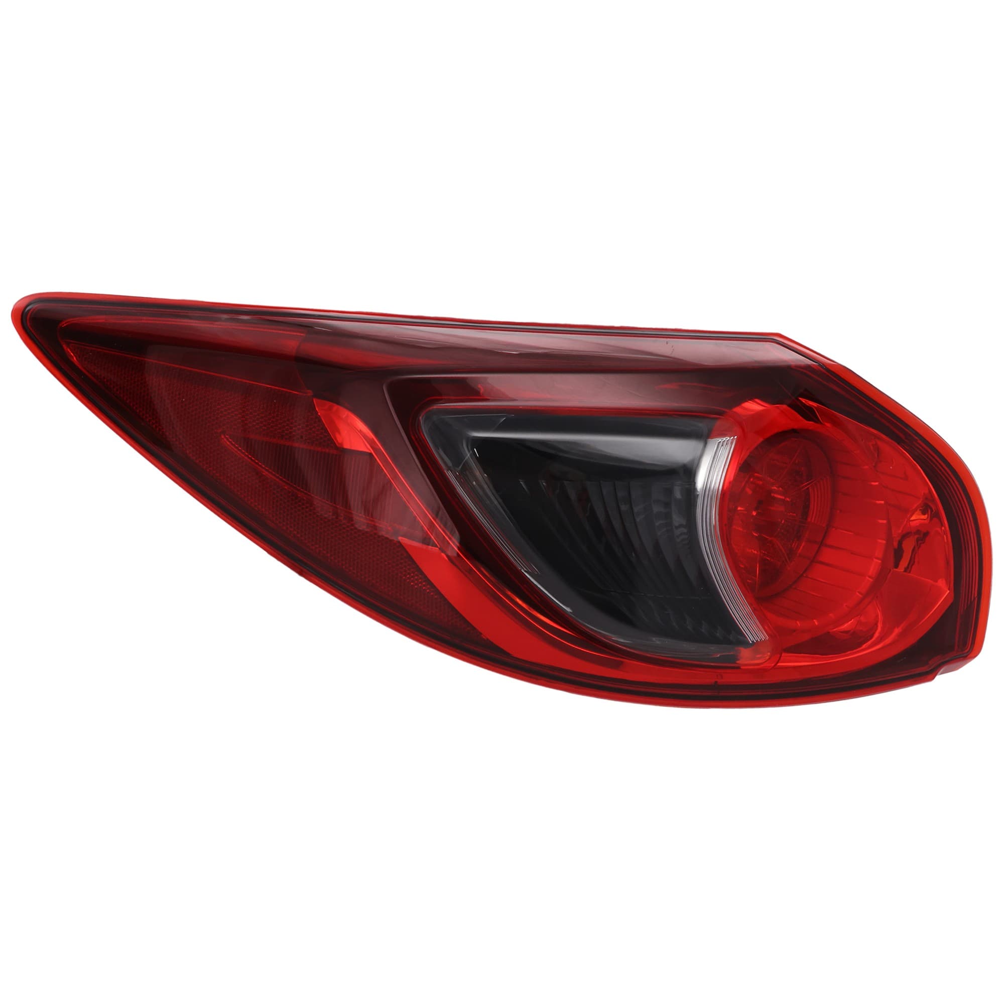Replacement® Driver Side, Outer Tail Light, with Bulb, Halogen, Clear and Red Lens REPM730306 - image 1