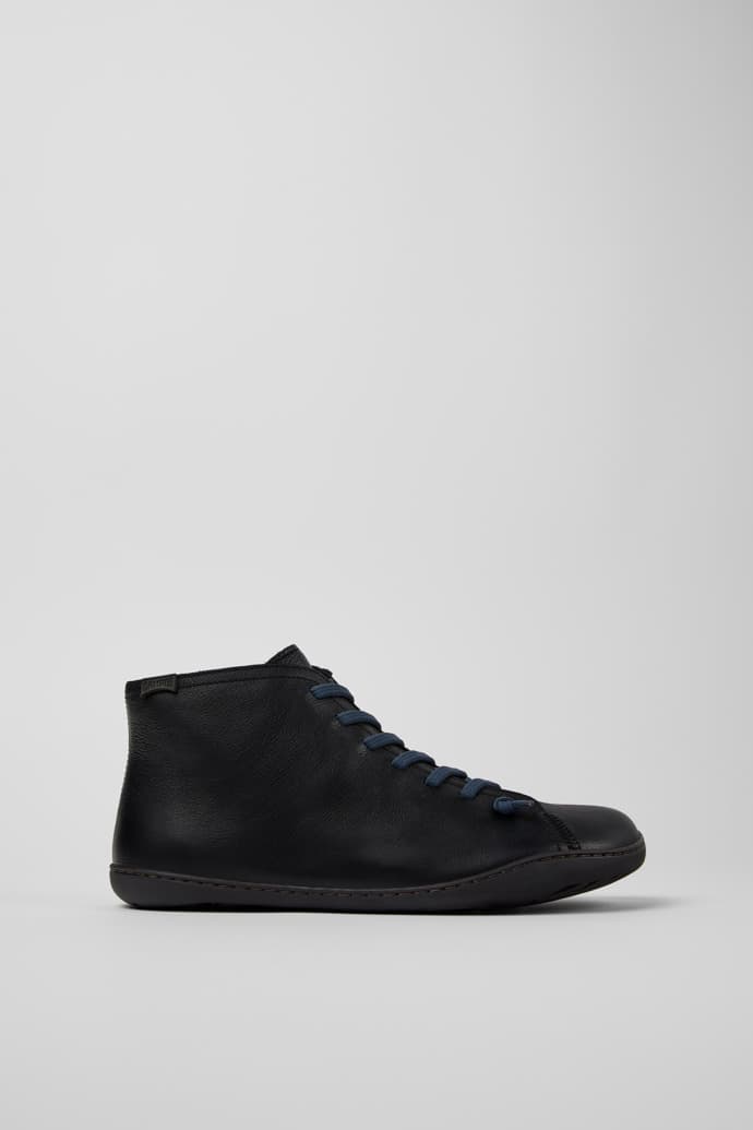 Camper Peu Bottines en cuir noir sans chrome pour homme - image 1