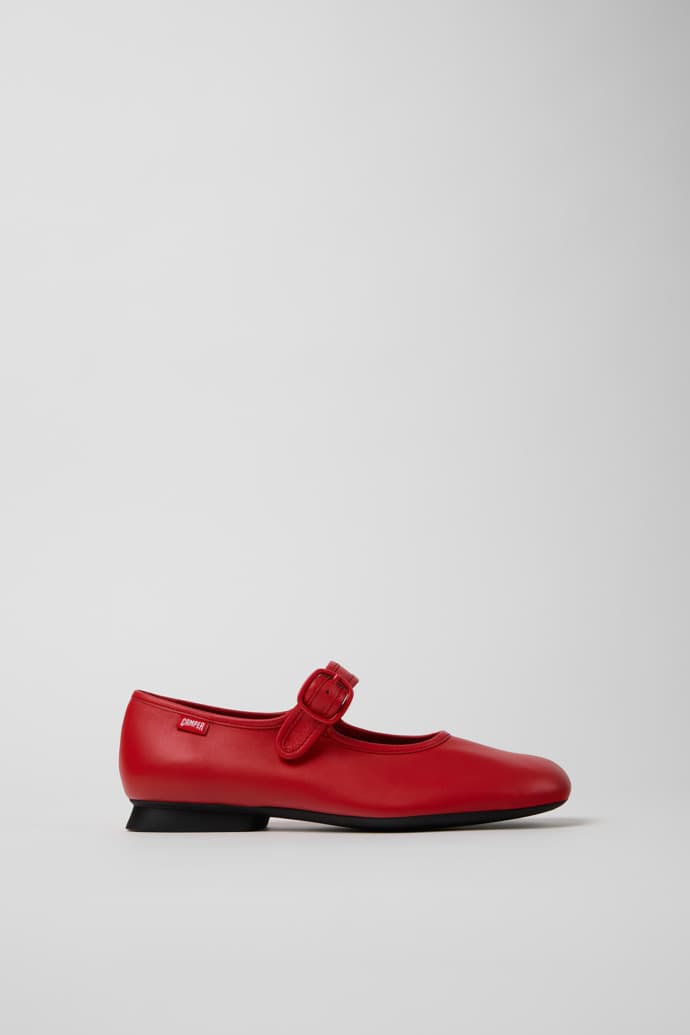 Camper Casi Myra Red Leather Ballerinas for Women - image 1