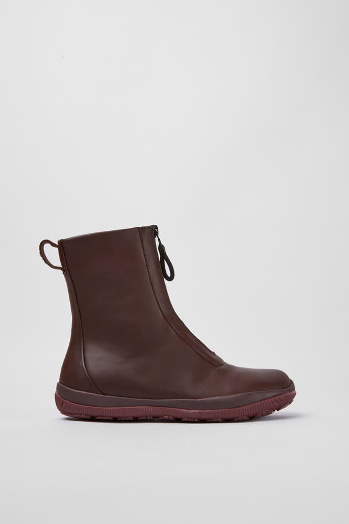 Camper Peu Pista GORE-TEX Brown Leather Zip Boots - image 1