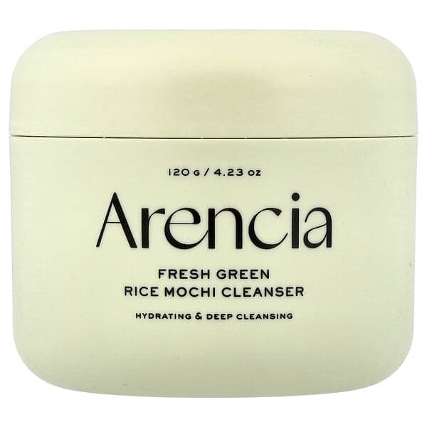 Arencia Fresh Green Rice Mochi Cleanser 4.23 oz (120 g) - image 1