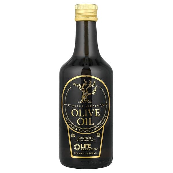 Life Extension Extra Virgin Olive Oil 16.9 fl oz (500 ml) - image 1
