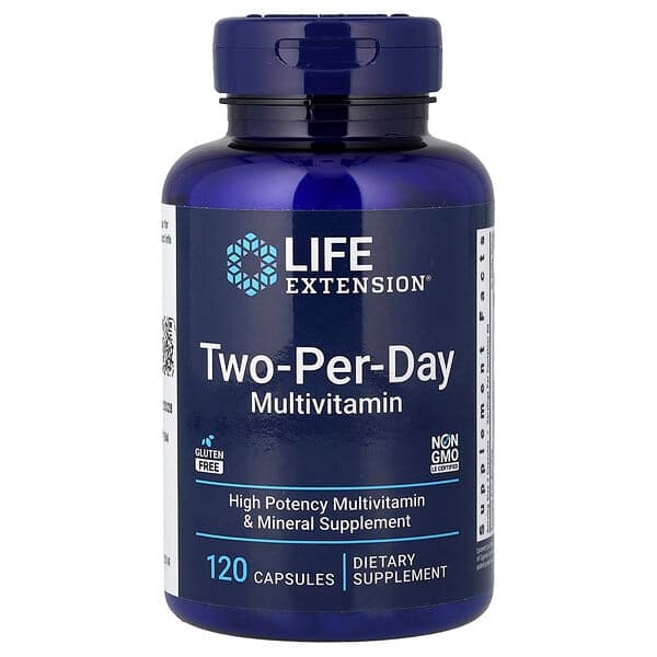 Life Extension Two-Per-Day Multivitamin 120 Capsules - image 1