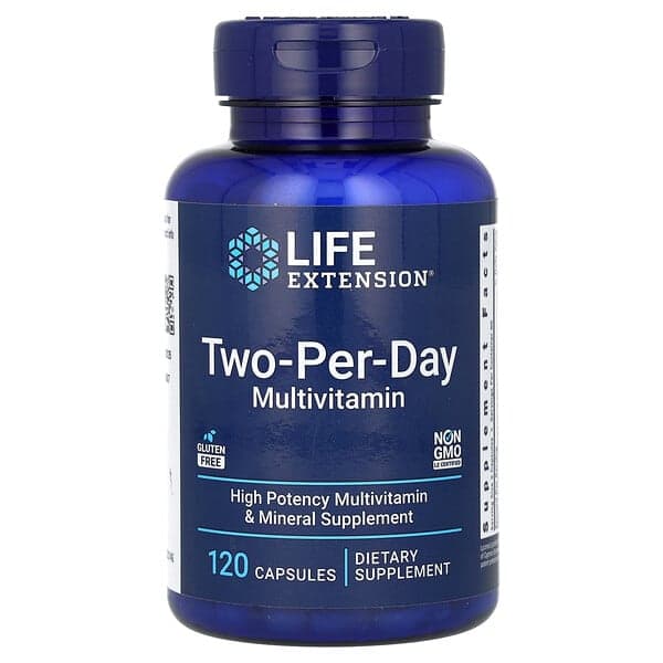 Life Extension Two-Per-Day Multivitamin 120 Capsules - image 1