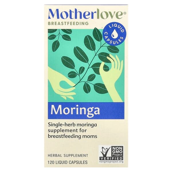Motherlove Breastfeeding Moringa 120 Liquid Capsules 579 mg - image 1