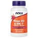 NOW Foods, Mega D3 & MK-7, 120 Capsules - image 1