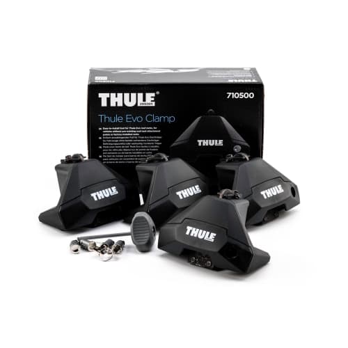 Thule 7105 Evo Clamp Fußsatz für Fahrzeuge ohne Dachanbindung - image 1