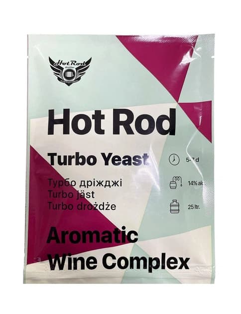 Винні дріжджі Hot Rod Aromatic Wine Complex на 25 л (40г) - image 1