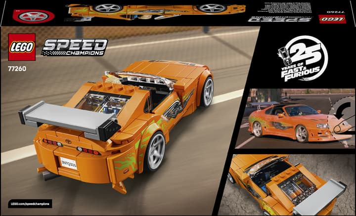 LEGO Speed Champions Форсаж: Toyota Supra MK4 292 деталі (77260) - image 1