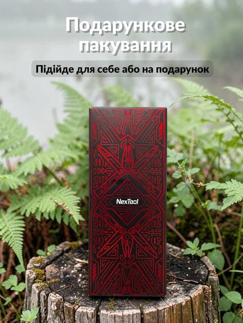 Мультитул NexTool Flagship Pro NE20203A 16 в 1 багатофункціональний мультиінструмент EDC для кемпінгу, туризму та виживання з плоскогубцями, ножицями, пилкою та чохлом, бежево-кораловий - image 1