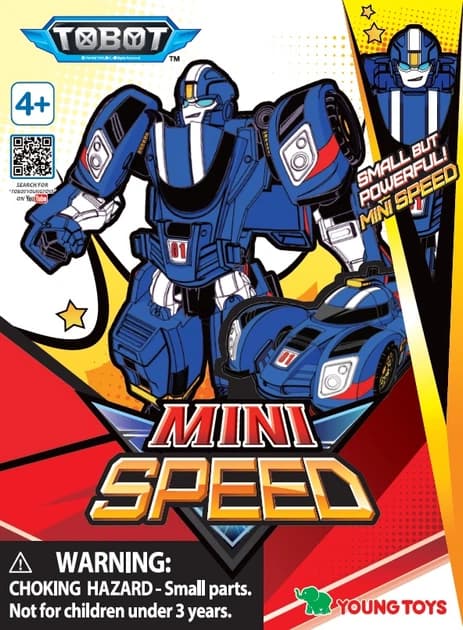 Іграшка-трансформер TOBOT міні Tobot Спіді НП - image 1