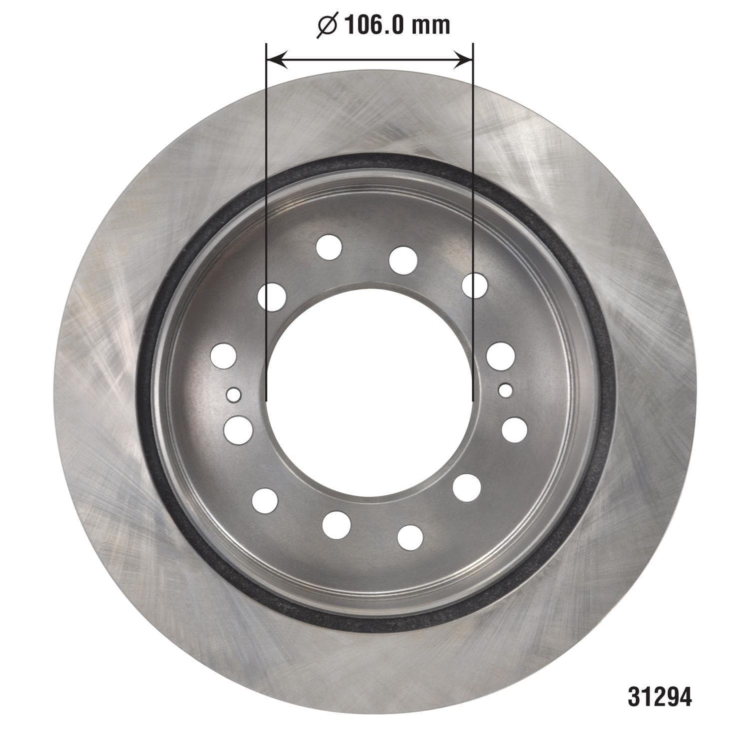 Duralast Disc Brake Rotor 31294 - image 1