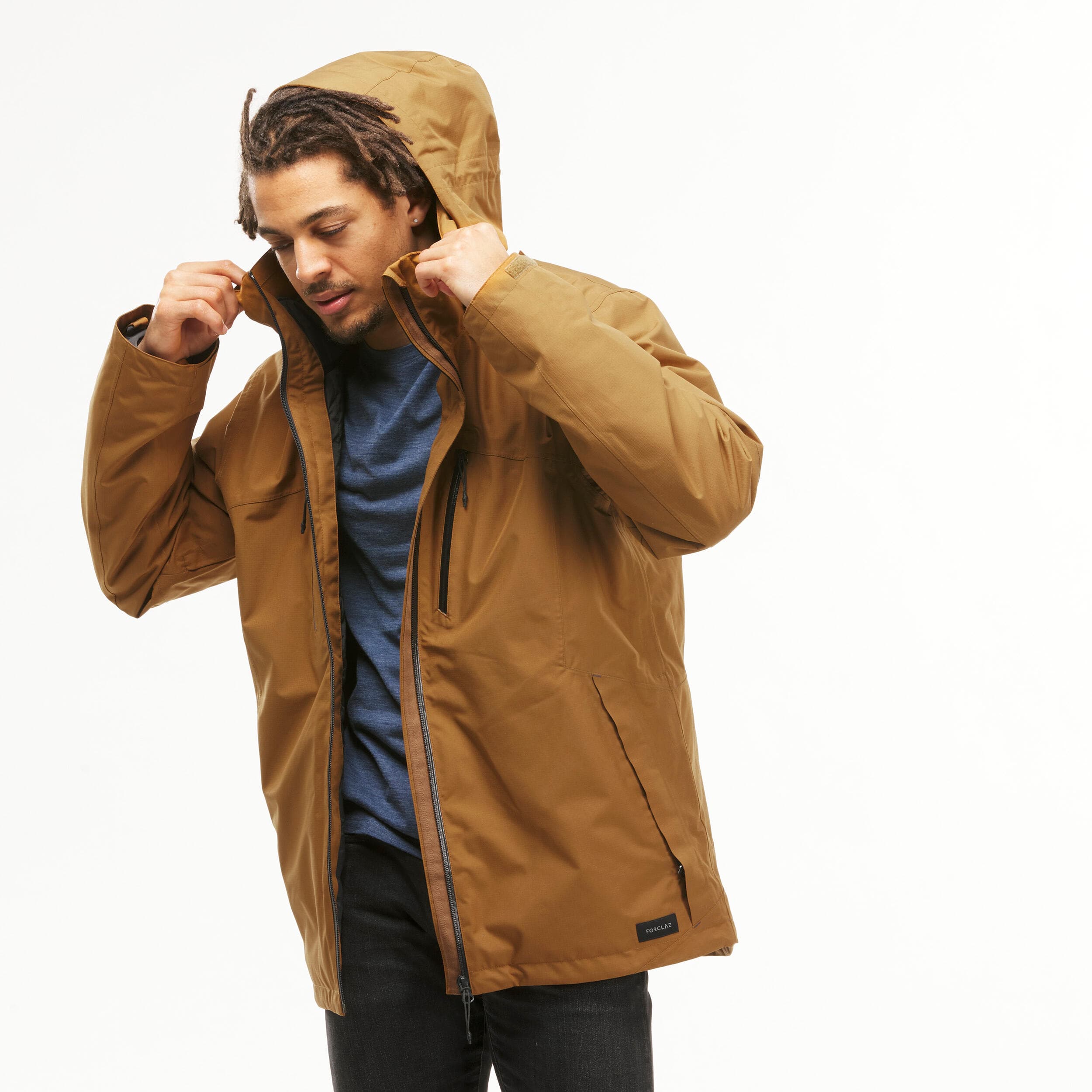 Quechua Men's 3-in-1 Waterproof Hiking Jacket SH 500 Mountain - image 1
