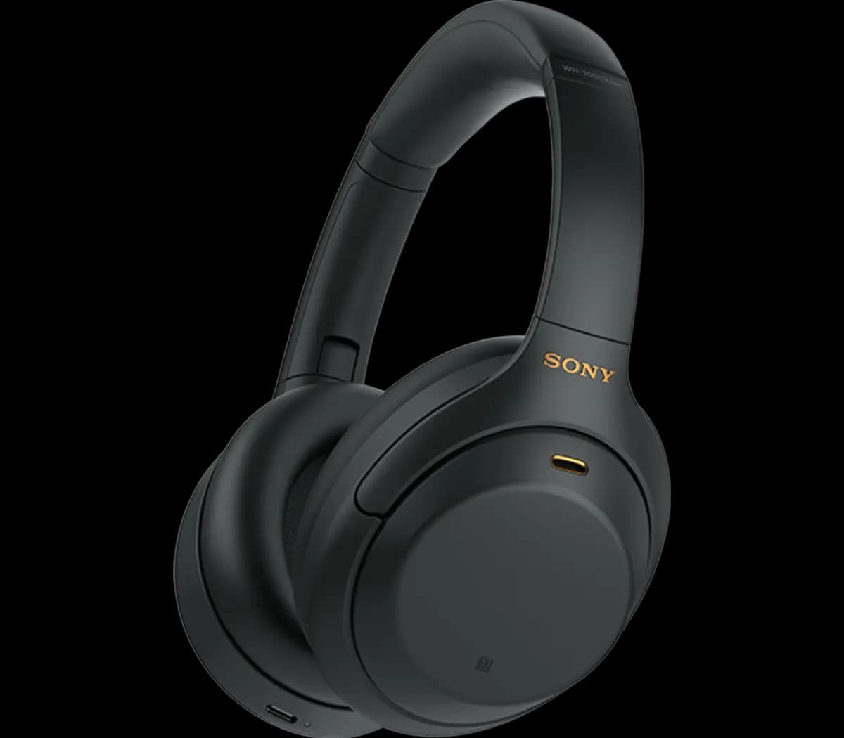 Sony WH-1000XM4 Premium Wireless Noise Canceling Headphones Black - image 1