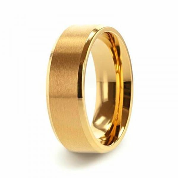 The Glint Tungsten + 18K Gold Ring - image 1