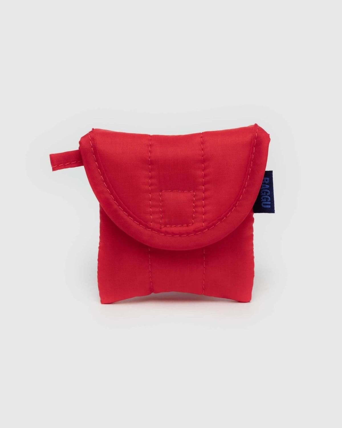 Baggu Puffy Earbuds Case Candy Apple - image 1