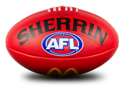 Sherrin Replica Training Ball Size 5 - Red - Maccas - image 1
