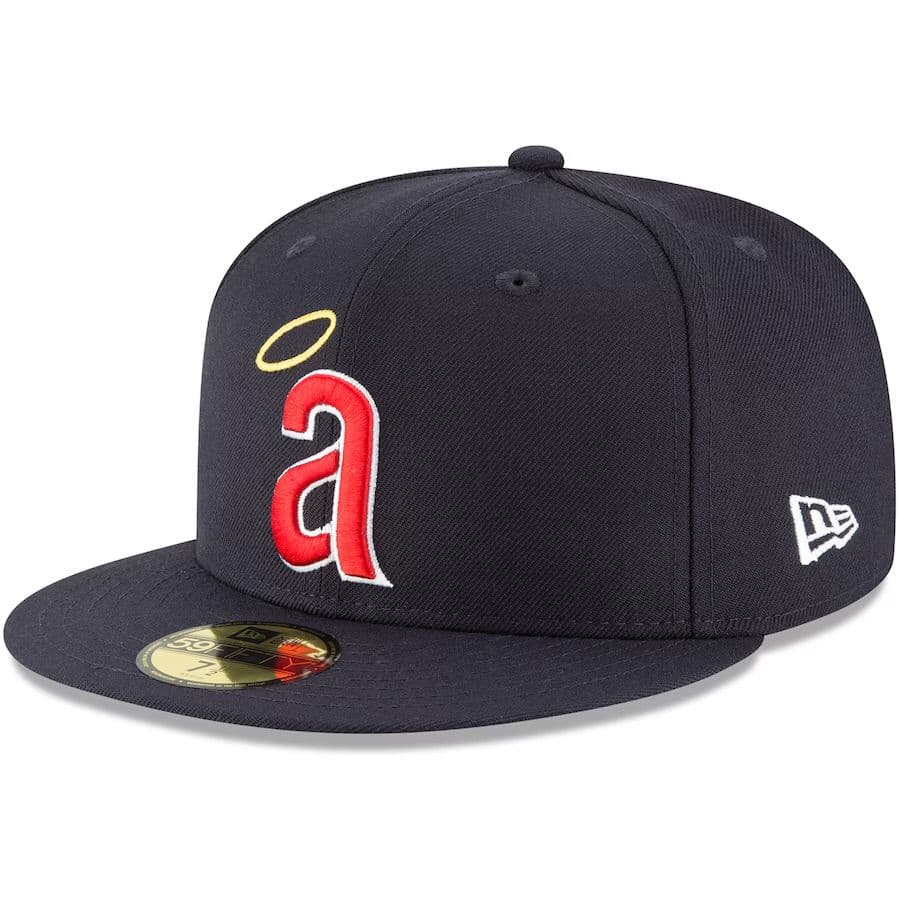 California Angels Men's Navy New Era 59Fifty Fitted Hat - image 1
