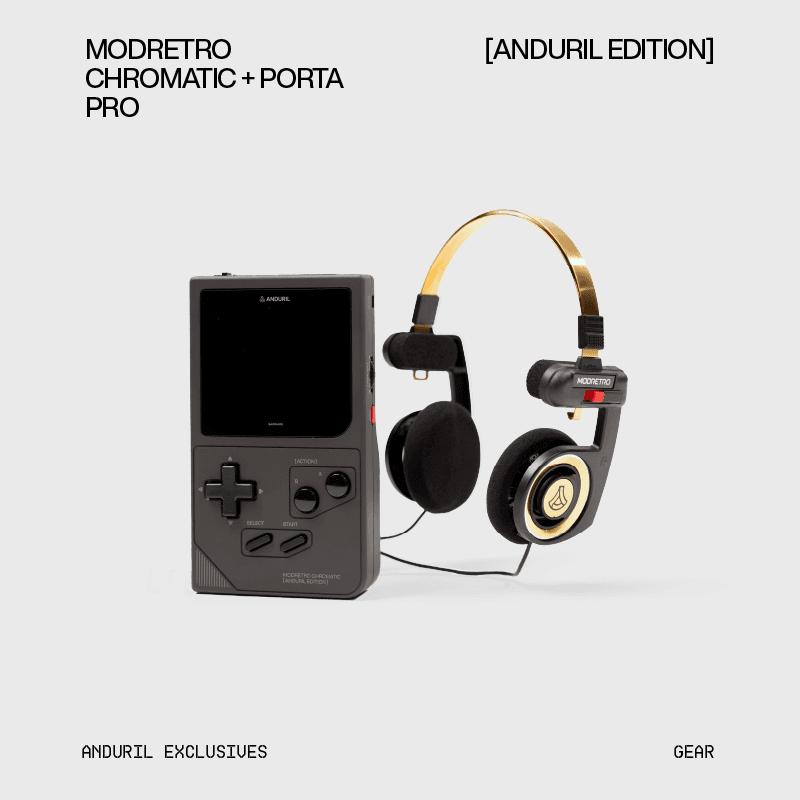 [Anduril Edition] ModRetro Chromatic + Koss Porta Pro® Bundle - image 1