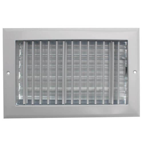 Hart & Cooley 22447 A618MS 10" x 6" White Sidewall/Ceiling Register - image 1