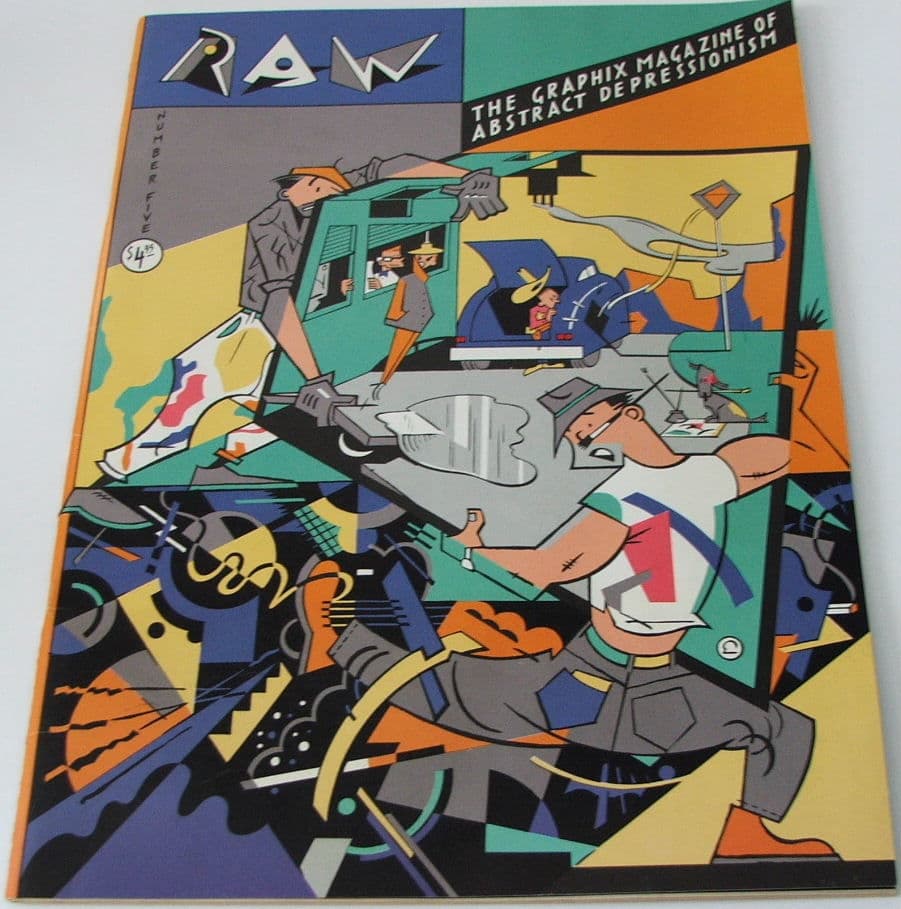 RAW NO. FIVE: THE GRAPHIX MAGAZINE OF ABSTRACT DEPRESSIONISM (VOLUME 1, NUMBER 5) - image 1