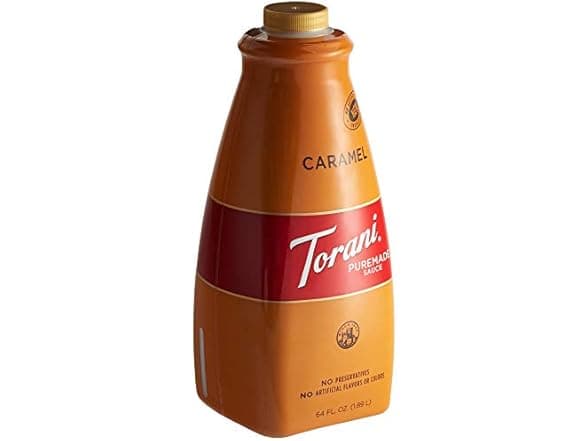 Torani Puremade Caramel Sauce, Gluten Free, 64 Fl. Oz. - image 1