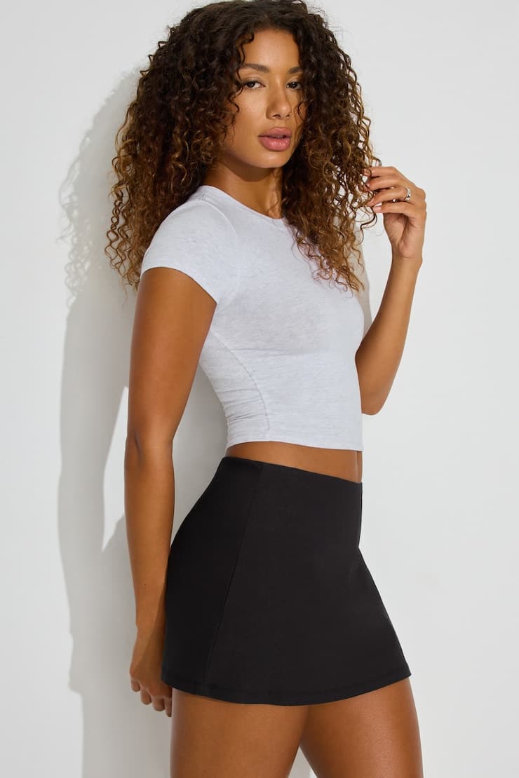 Paris A-Line Micro Skort - image 1