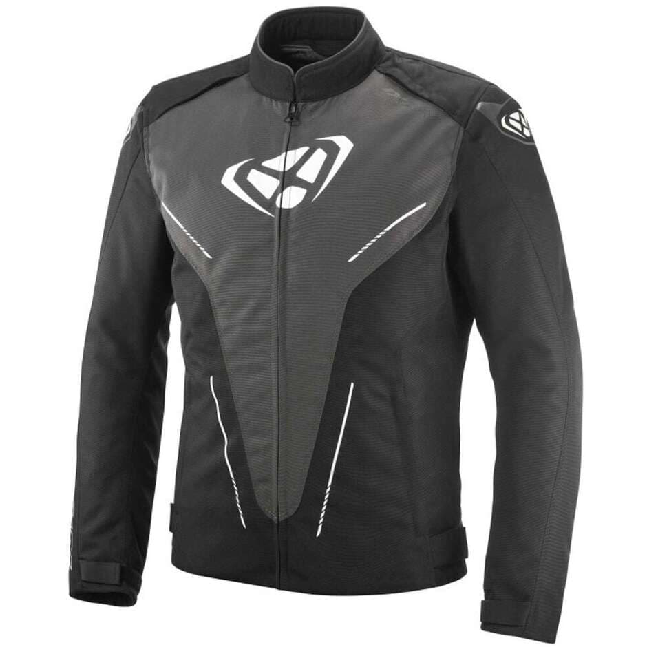 Giubbotto Moto Ixon PRODIGY Nero Antracite Bianco - image 1