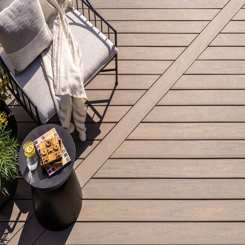 Trex Lineage Biscayne Composite Decking Board 3.66m - image 1