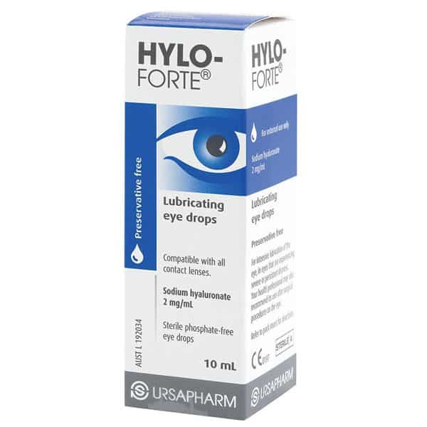 HYLO-FORTE Lubricating Eye Drops 10mL - image 1