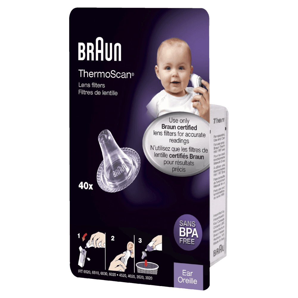 Braun ThermoScan Lens Filter 40 Pack - image 1
