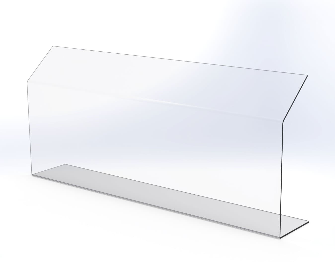 Heavy Duty Perspex Food Sneeze Guard/Security Guard - image 1