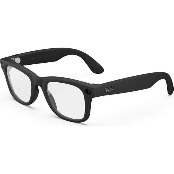 Meta RAY-BAN Wayfarer Gen2 (Velké) chytré matné brýle (čirá skla) černé - image 1