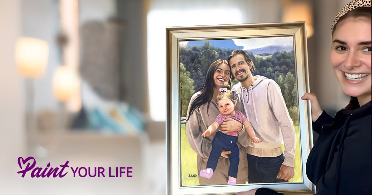 Custom Hand-Painted Portraits from Photos - image 1