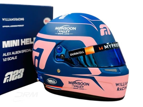 Alex Albon 2024 Williams Bell 1:2 Scale Helmet - image 1
