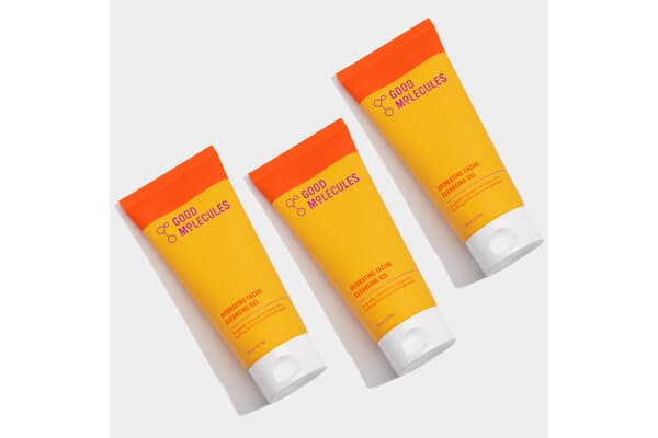 Good Molecules Hydrating Facial Cleansing Gel 200ml (3-Pack) - image 1