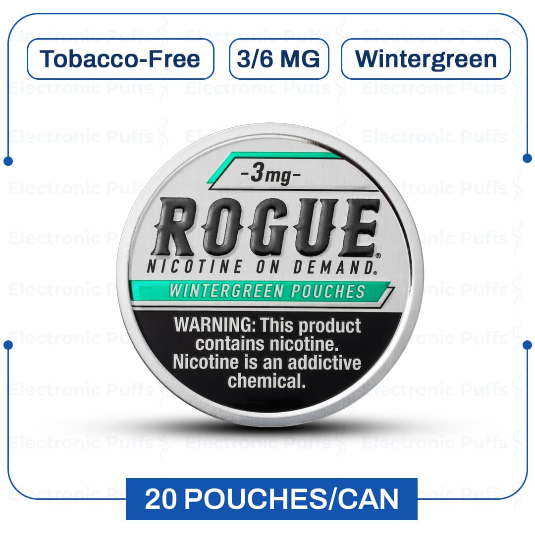 Rogue Pouch Wintergreen Nicotine Pouches 5 Pack - image 1