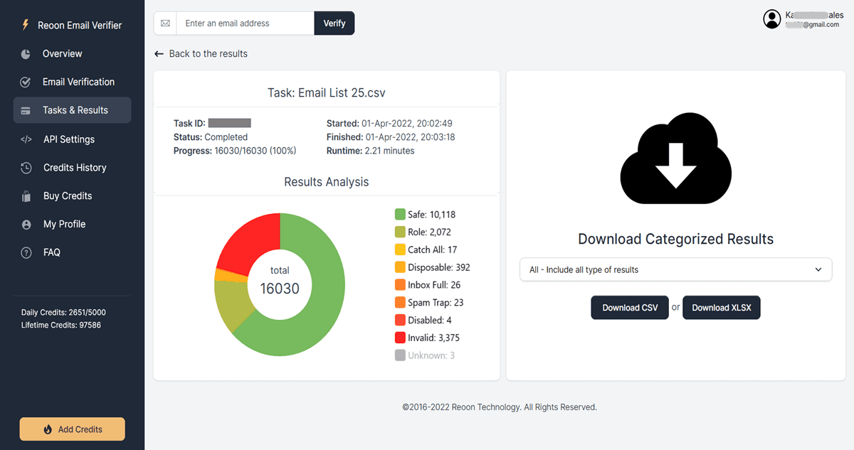 Reoon Email Verifier - Sign In - image 1