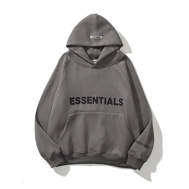 ESSENTIALS Oversized Hoodie Gray - image 1