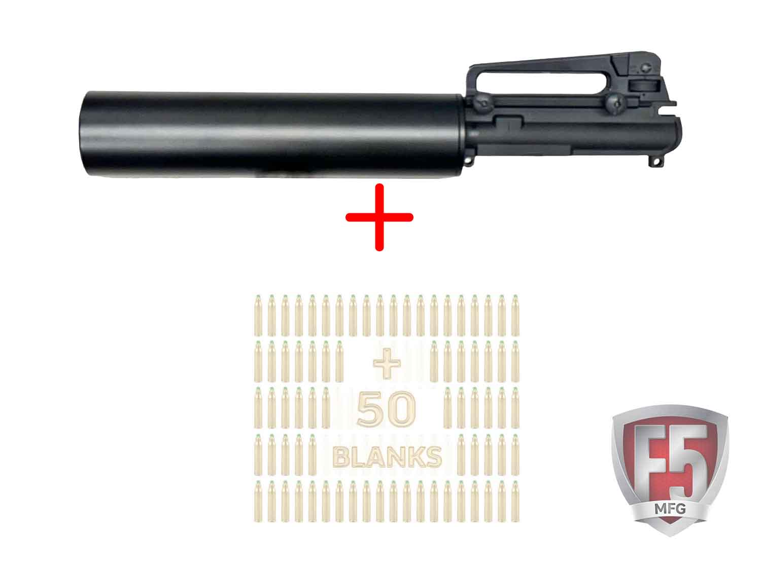 67mm AR-15 Utility Can Launcher – Black (LIMITED TIME + 50 HOT LOAD BLANKS) - image 1