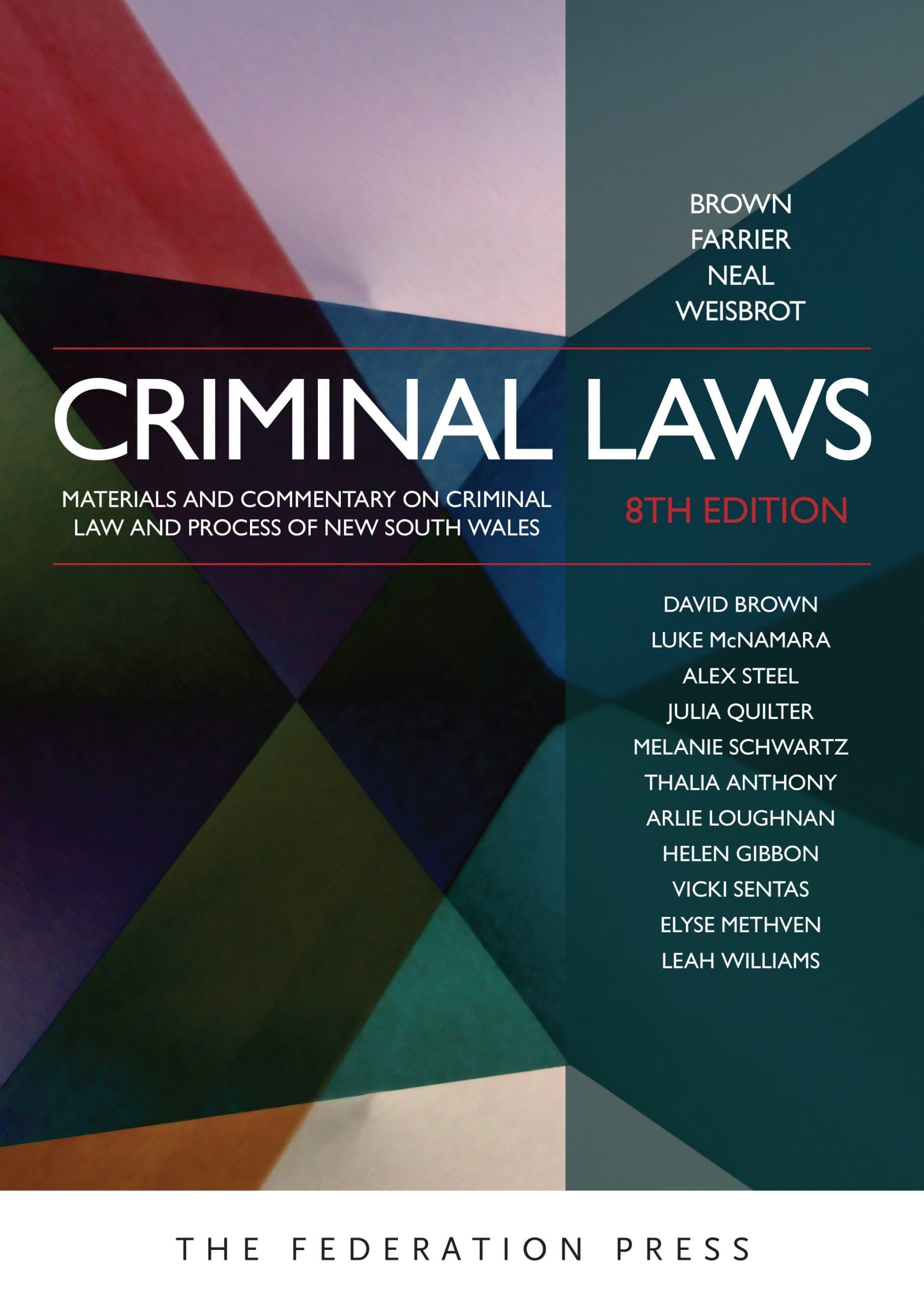 Criminal Laws 8th Edition - image 1