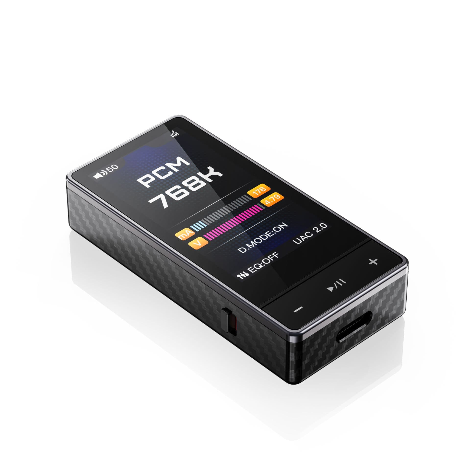 FiiO QX13 Portable DAC Headphone Amplifier (Carbon Fiber) - image 1