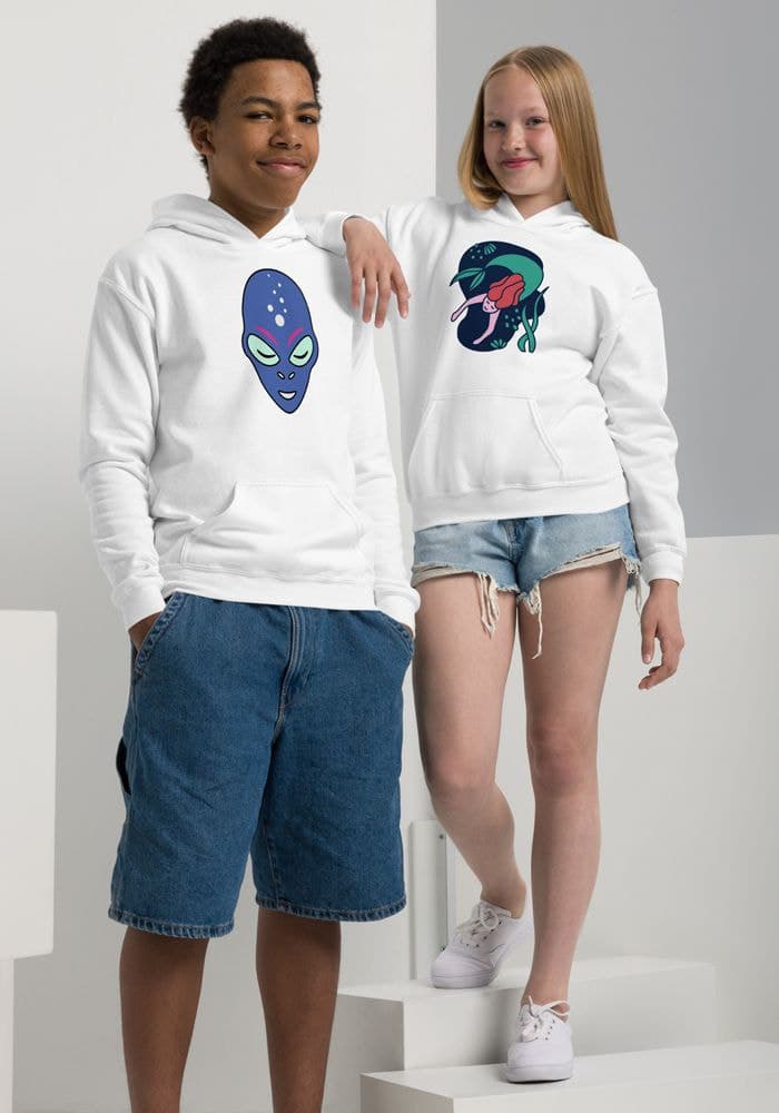 Youth Heavy Blend Hoodie Gildan 18500B - image 1