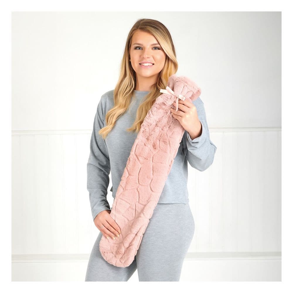 Faux Fur Long Hot Water Bottle - image 1