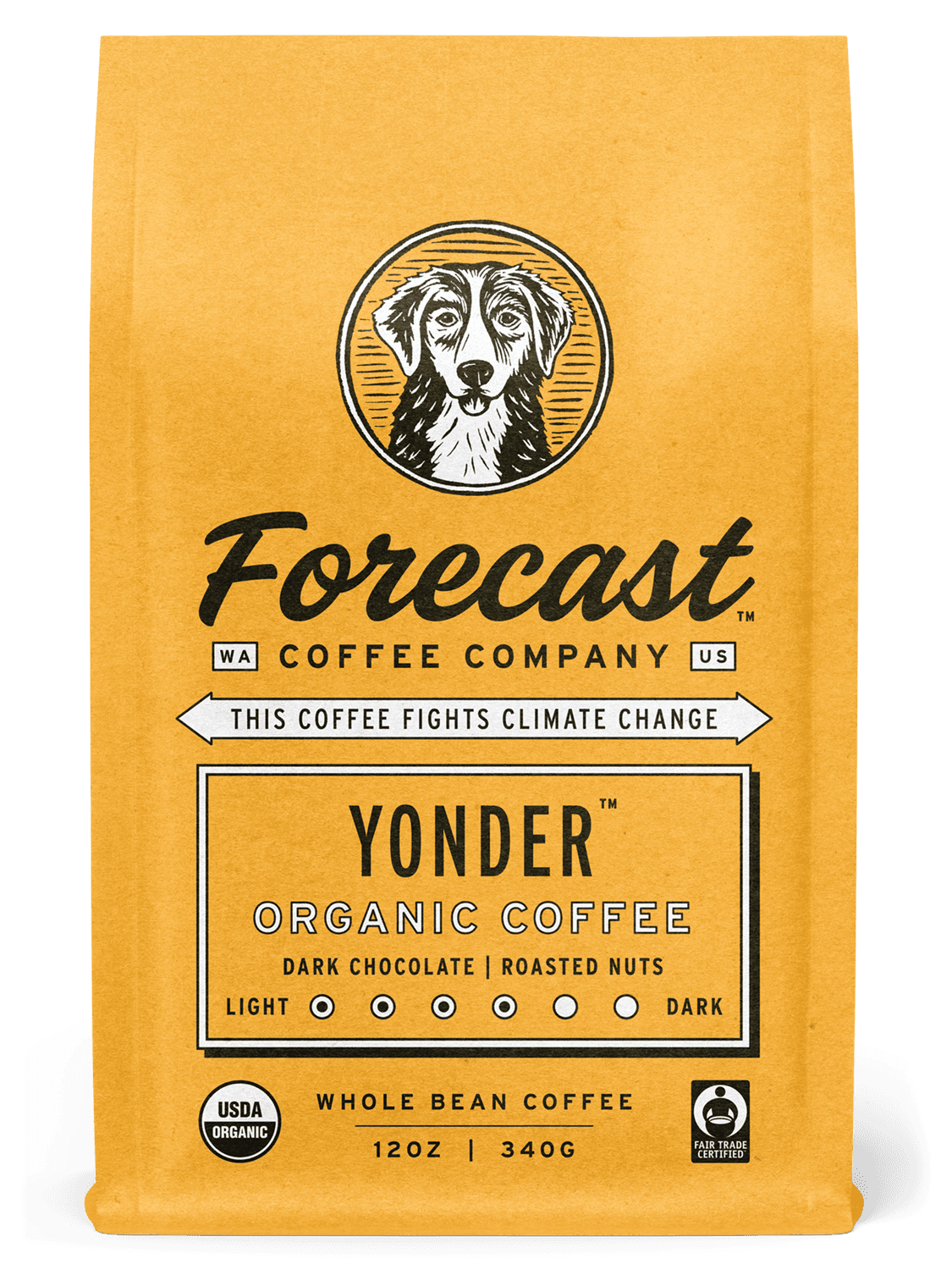 Yonder Coffee Blend Medium-Dark Roast 12oz - image 1