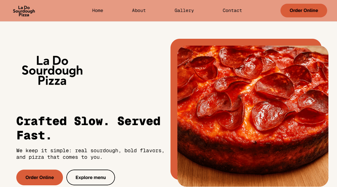 La Do Sourdough Pizza - image 1